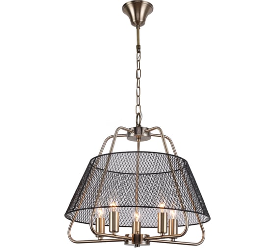 Подвесной светильник ESCADA E14*40W Antique brass 585/5