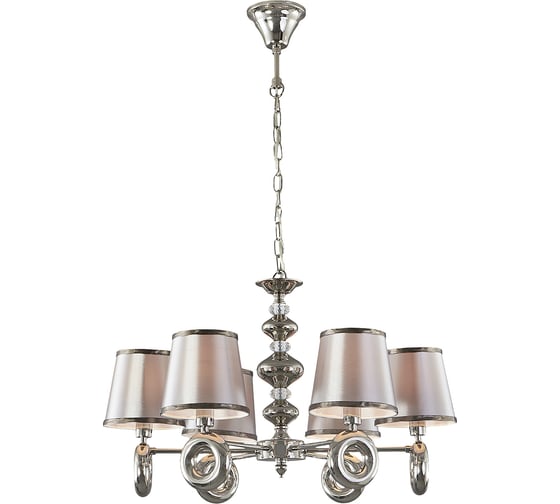 Подвесной светильник ESCADA E14*40W Nickel 670/6S