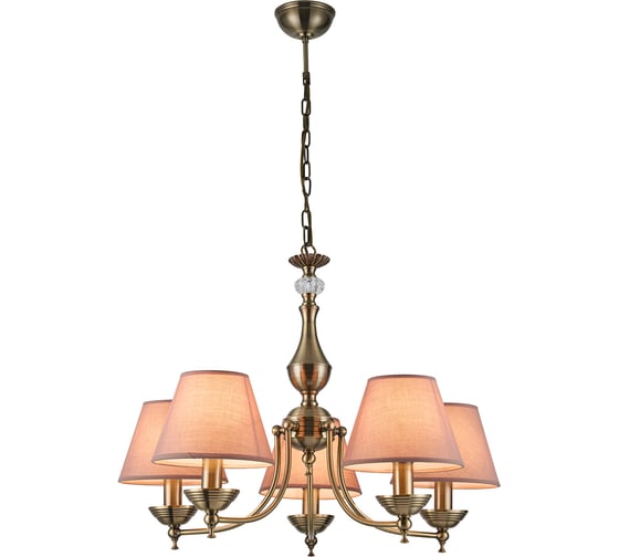 Подвесной светильник ESCADA E14*40W Gold 1145/5PL