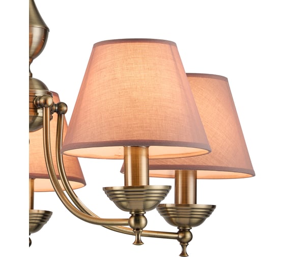 Подвесной светильник ESCADA E14*40W Gold 1145/5PL