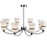 Подвесной светильник ESCADA E14*40W D700 Chrome 477/8P 1