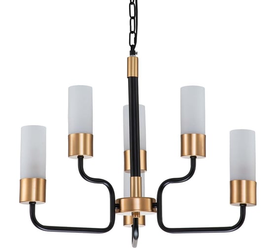 Подвесной светильник ESCADA E14*40W Black/Gold 2108/6P