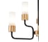 Подвесной светильник ESCADA E14*40W Black/Gold 2108/6P 3