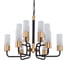 Подвесной светильник ESCADA E14*40W Black/Gold 2108/12P 2