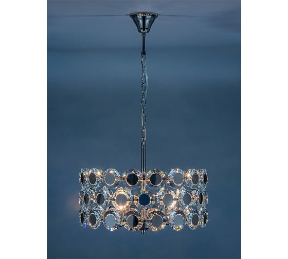 Подвесной светильник ESCADA E14*40W Nickel 664/6S