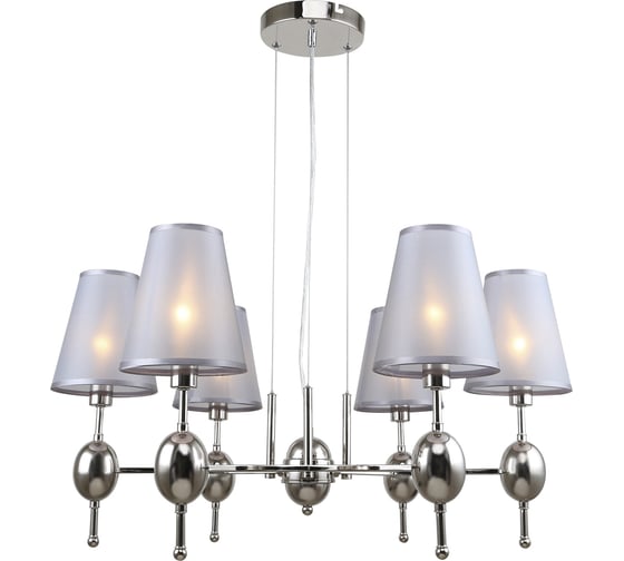 Подвесной светильник ESCADA E14*40W Nickel 2106/6S