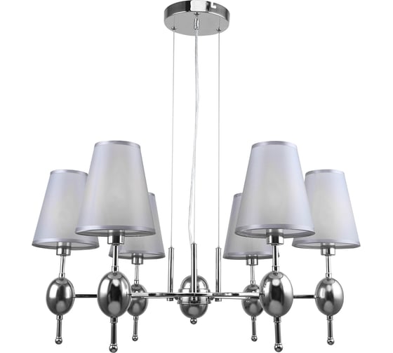 Подвесной светильник ESCADA E14*40W Nickel 2106/6S
