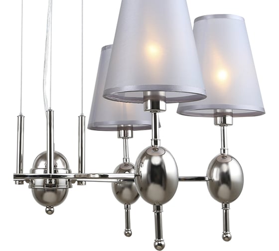 Подвесной светильник ESCADA E14*40W Nickel 2106/6S