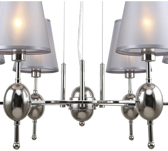 Подвесной светильник ESCADA E14*40W Nickel 2106/6S