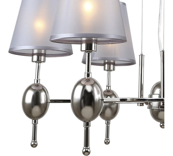 Подвесной светильник ESCADA E14*40W Nickel 2106/6S