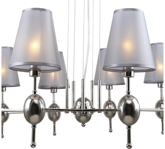 Подвесной светильник ESCADA E14*40W Nickel 2106/10S