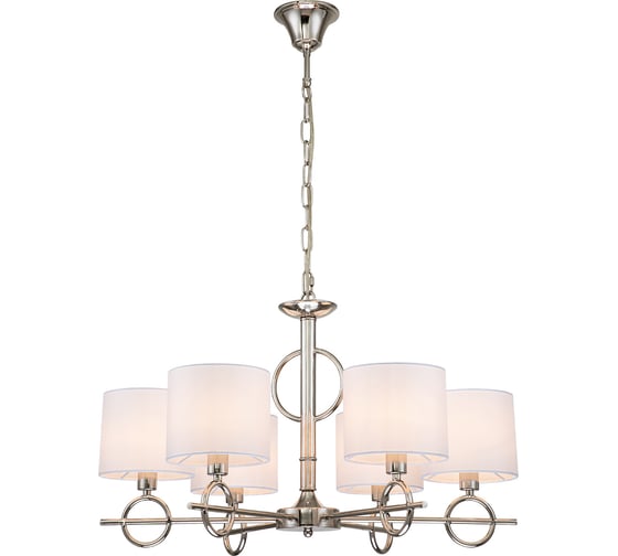 Подвесной светильник ESCADA E14*40W Nickel 10167/6PL 1