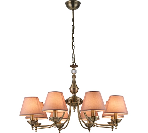 Подвесной светильник ESCADA E14*40W Gold 1145/8PL 1