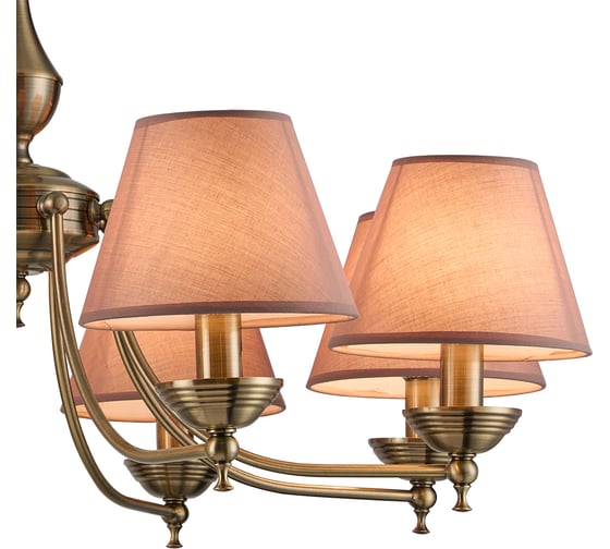 Подвесной светильник ESCADA E14*40W Gold 1145/8PL