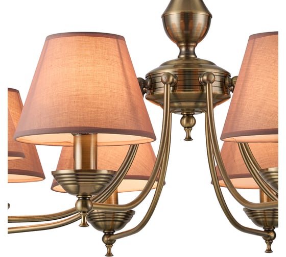 Подвесной светильник ESCADA E14*40W Gold 1145/8PL