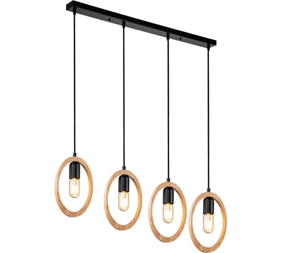 Подвесной светильник ESCADA E27*40W Black 10196/4