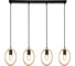 Подвесной светильник ESCADA E27*40W Black 10196/4 1