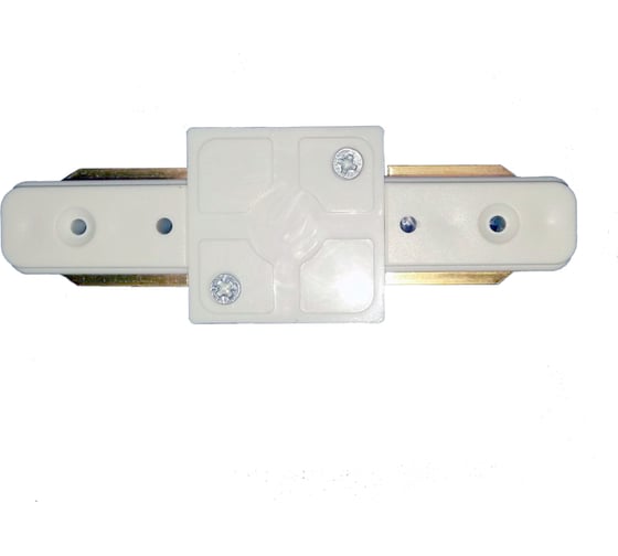 Коннектор для трекового светильника LLT SC-1 прямой белый 4690612008646 1