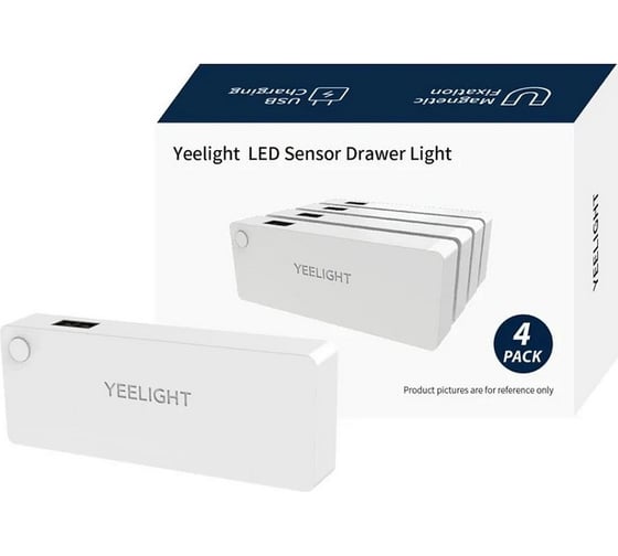Светильник YEELIGHT YLCTD001 sensor drawer light 4-pack YGYA2421003WTGL 1