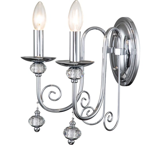 Настенный светильник ESCADA 678/2A E14*40W Chrome 678/2A Chrome