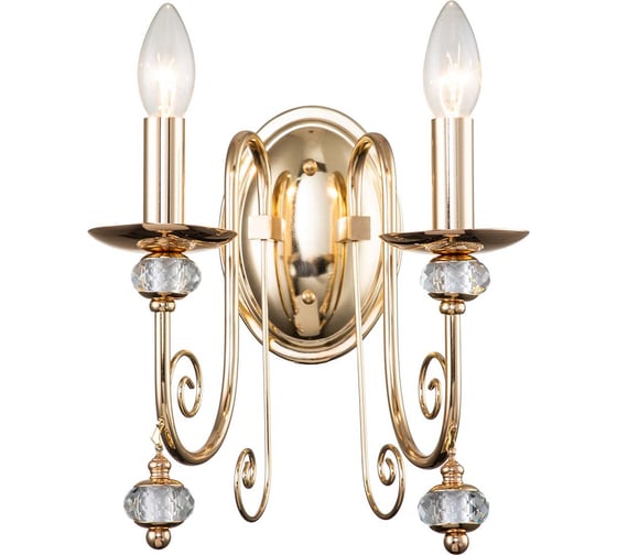 Настенный светильник ESCADA 678/2A E14*40W Gold 678/2A Gold