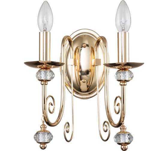 Настенный светильник ESCADA 678/2A E14*40W Gold 678/2A Gold