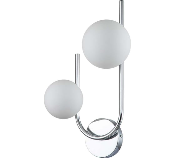 Настенный светильник ESCADA 642/2A G9*40W Silver 642/2A Silver