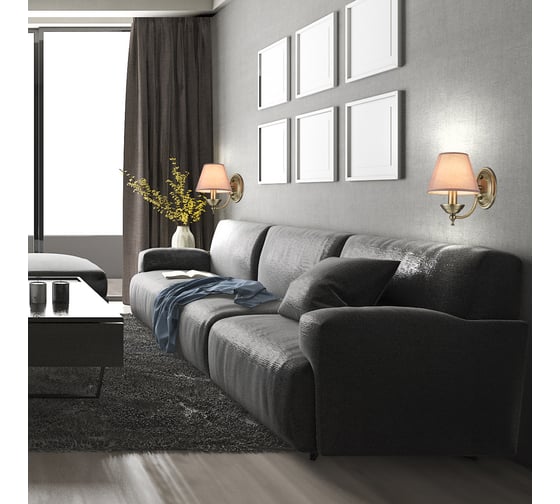 Настенный светильник ESCADA E14*40W Gold 1145/1A