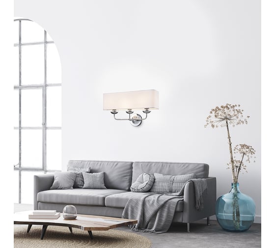 Настенный светильник ESCADA E14*40W Chrome 10175/3A