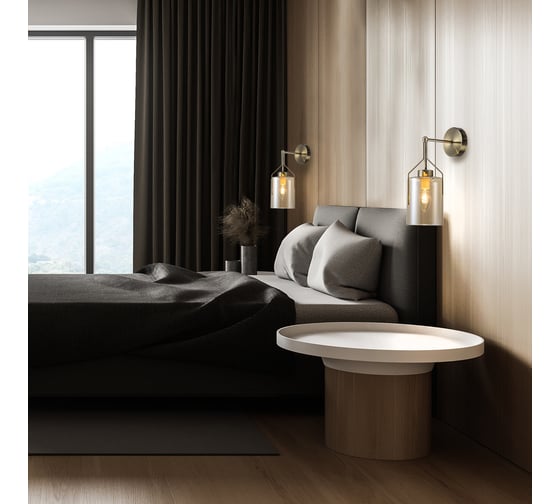 Настенный светильник ESCADA E14*40W Brass 688/1A