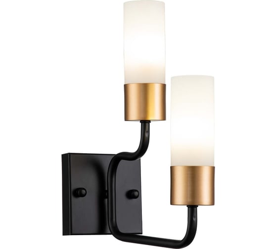 Настенный светильник ESCADA E14*40W Black/Gold 2108/2A 1