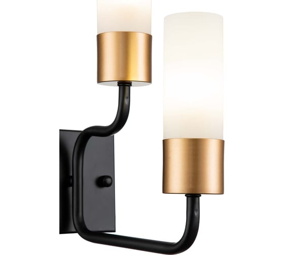 Настенный светильник ESCADA E14*40W Black/Gold 2108/2A