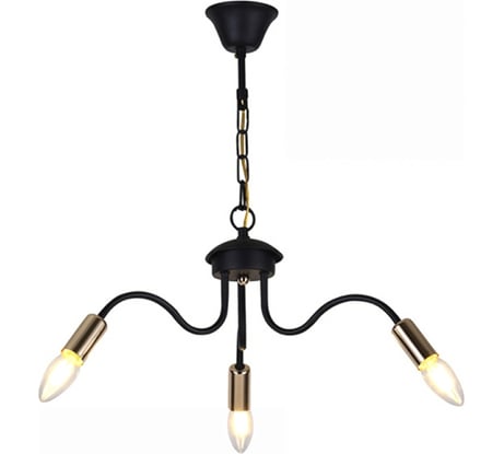 Люстра HIPER 3E1440Вт BLACKGOLD H005-3