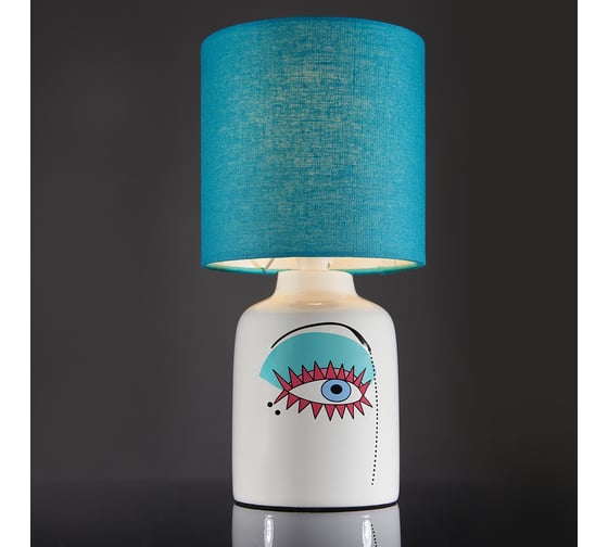 Настольный светильник ESCADA 10176/L E14*40W Blue 10176/L Blue