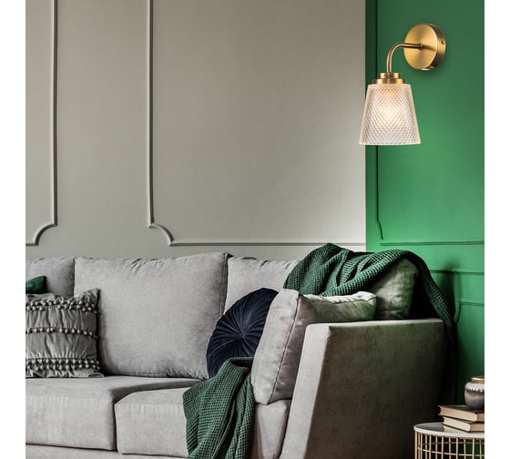 Настенный светильник ESCADA E14*60W Copper 685/1A