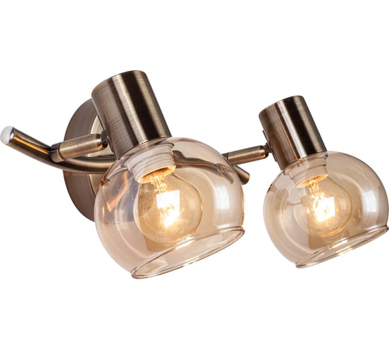 Настенный светильник ESCADA E14*60W Antique brass 662/2A