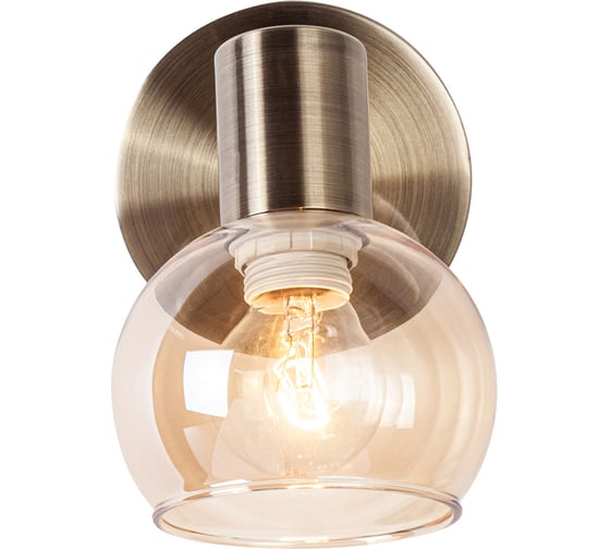 Настенный светильник ESCADA E14*60W Antique brass 662/1A