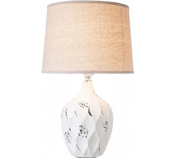 Настольный светильник ESCADA E27*60W White/Cream 10184/L