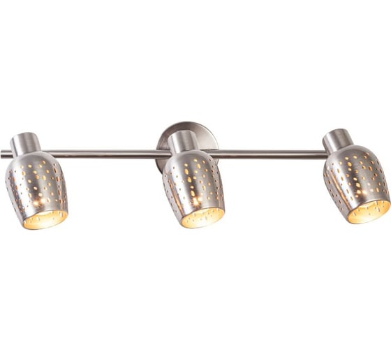 Поворотный спот ESCADA SIENA 3хЕ14x40W сатин бр 1101/3A