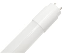 Светодиодная лампа ЭРА red line led t8-20w-840-g13-1200mm ntb g13, неповоротный, 20вт, трубка, стекло, нейтральный белый свет Б0056906