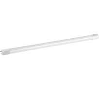 Светодиодная лампа ЭРА red line led t8-10w-840-g13-600mm ntb g13, неповоротный, 10вт, трубка, стекло, нейтральный белый свет Б0056904