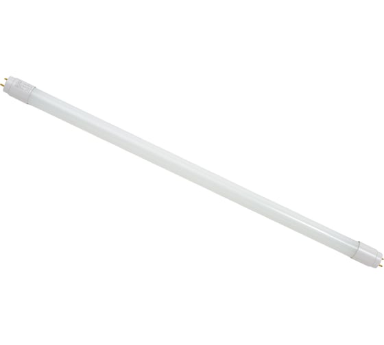 Светодиодная лампа ЭРА red line led t8-10w-840-g13-600mm ntb g13, неповоротный, 10вт, трубка, стекло, нейтральный белый свет Б0056904