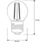 Светодиодная лампа Camelion LED12-G45-FL/830/E27 12Вт 220В 13714 2