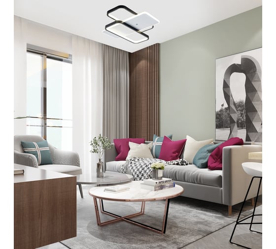 Потолочный светильник ESCADA *85W White/Black 10215/S LED