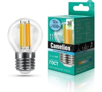 Светодиодная лампа Camelion LED12-G45-FL/845/E27 12Вт 220В 13715