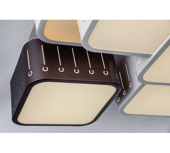 Потолочный светильник ESCADA 10207/5 LED*100W White/Coffee 10207/5LED