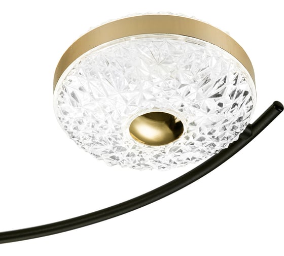 Потолочный светильник ESCADA 10208/8 LED*110W Black/Gold 10208/8LED