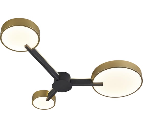 Потолочный светильник ESCADA 10209/3 LED*68W Gold/Black 10209/3LED 1