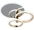 Потолочный светильник ESCADA 10213/2 LED*33+23W Chrome/Gold 10213/2LED BL Chrome 1