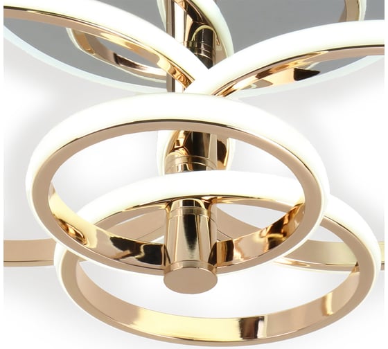 Потолочный светильник ESCADA 10213/4 LED*84+24W Chrome/Gold 10213/4LED BL Chrome